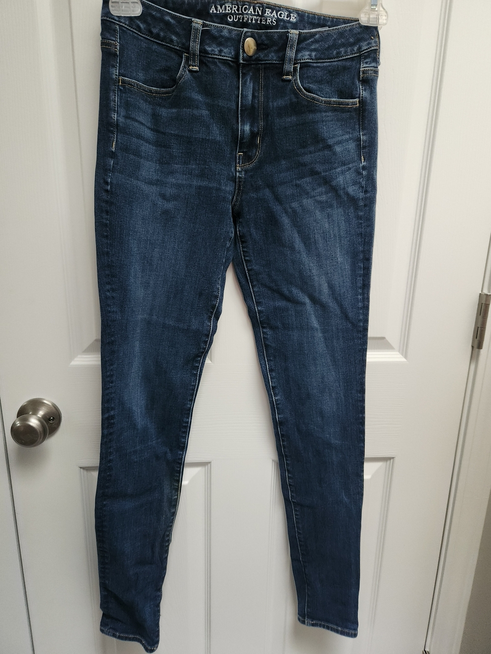 American Eagle Outfitters Women’s Dark Blue Skinny Jeans
